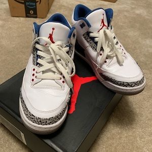 Air Jordan 3 Retro True Blue size 9